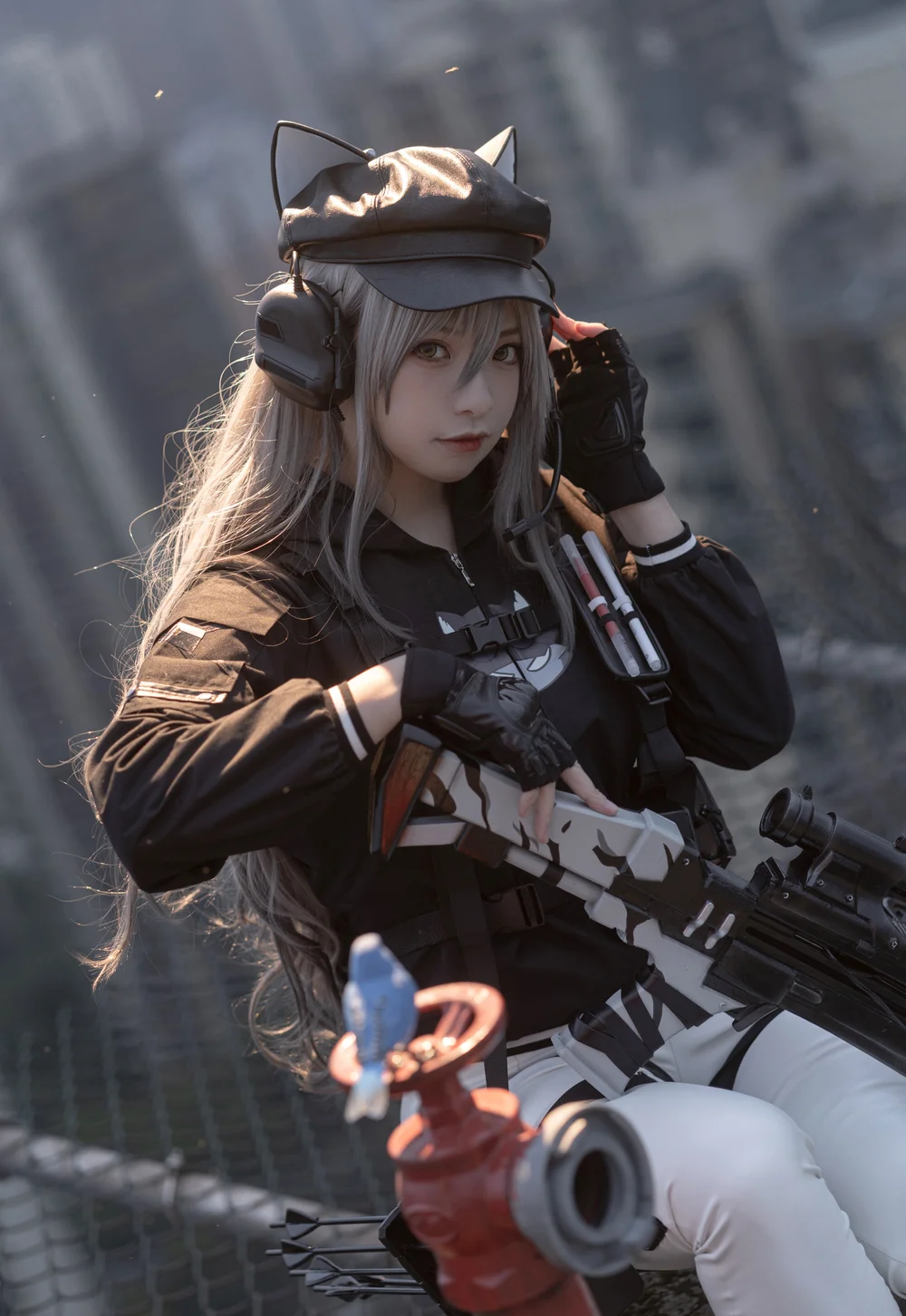 贤儿sherry – 明日方舟 天际线 黑 [13P-16MB] [原图下载]