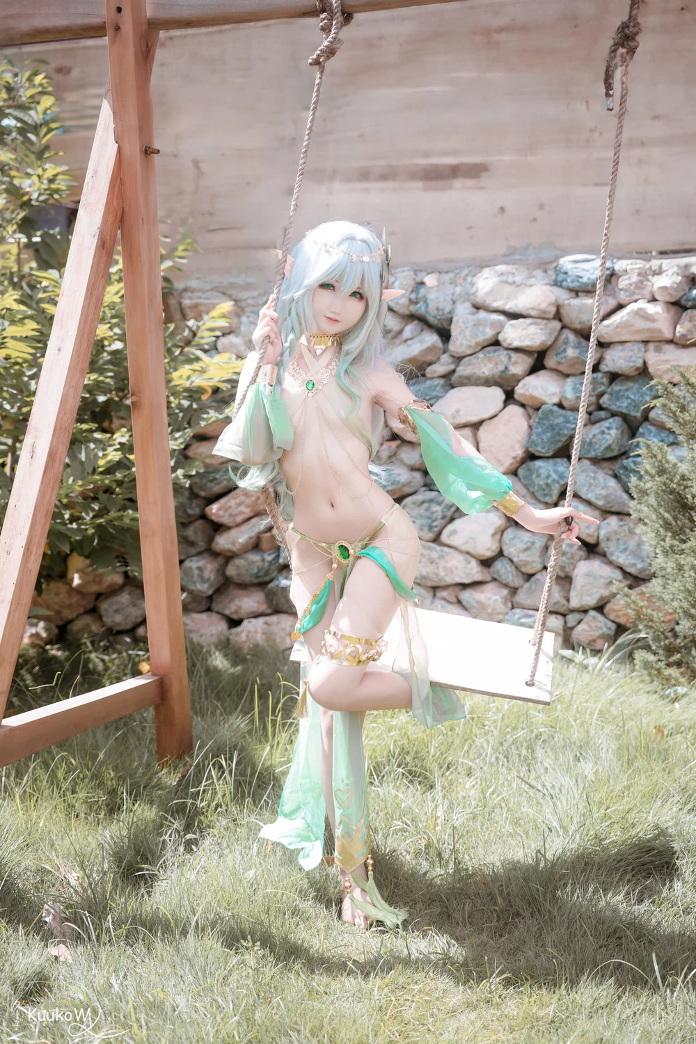 越南妹KuukoW – Rukkhadevata (Genshin Impact) (August 2023) [35P-210MB] [原图下载]