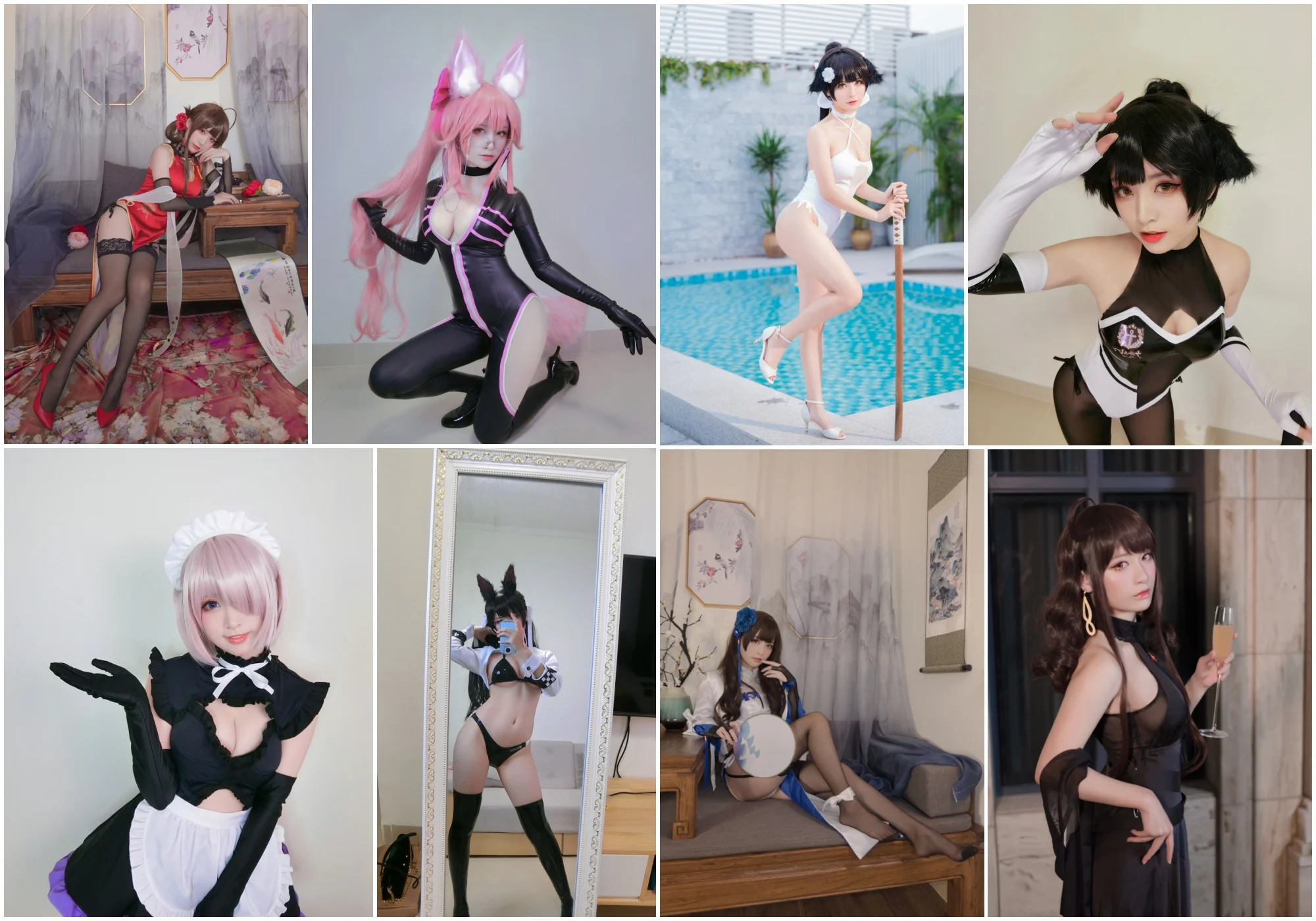 星野saori：8套 cosplay写真合集下载 [持续更新]