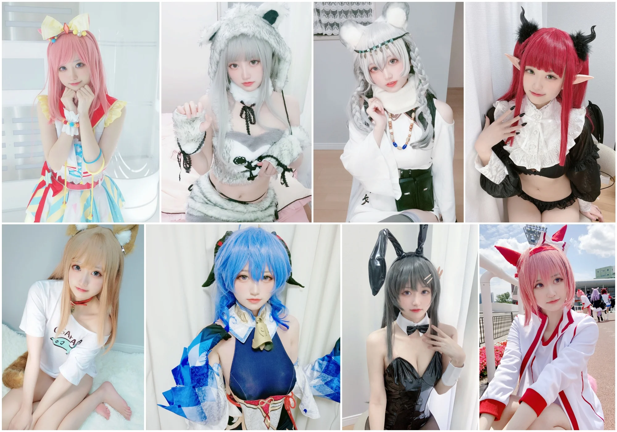千阳(ちよ)：60套 cosplay写真合集下载 [持续更新]