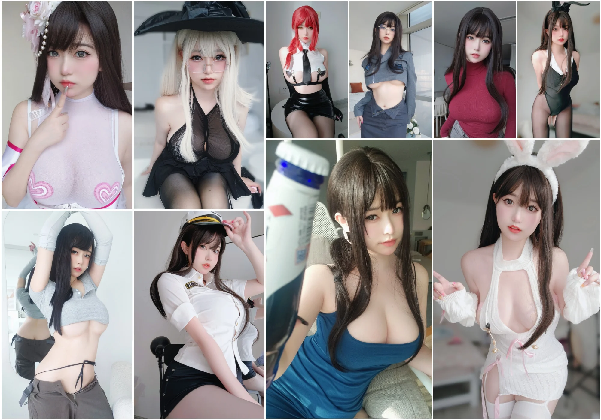 女主K：45套 cosplay写真合集下载 [持续更新]