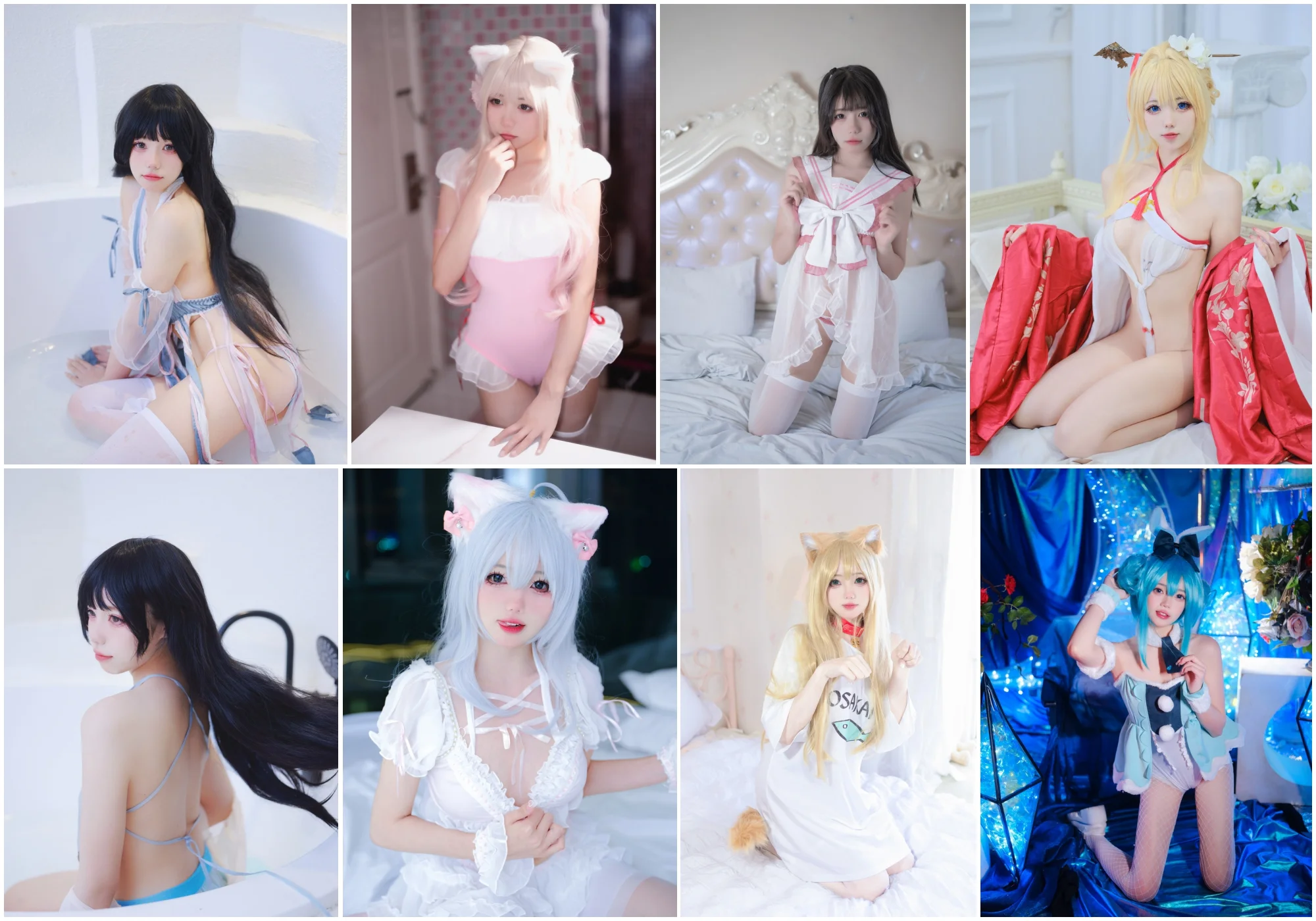 咬一口兔娘ovo：20套 cosplay写真合集下载 [持续更新]
